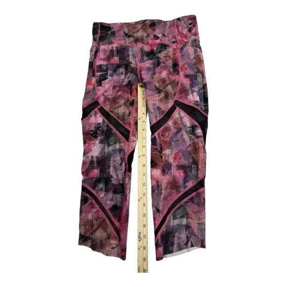 Lululemon On Pace Crop Sun Dazed Multi Pink - Picture 10 of 11